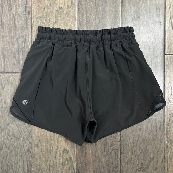 Lululemon Hotty Hot Short II *Long 4" Black - Picture 2 of 8